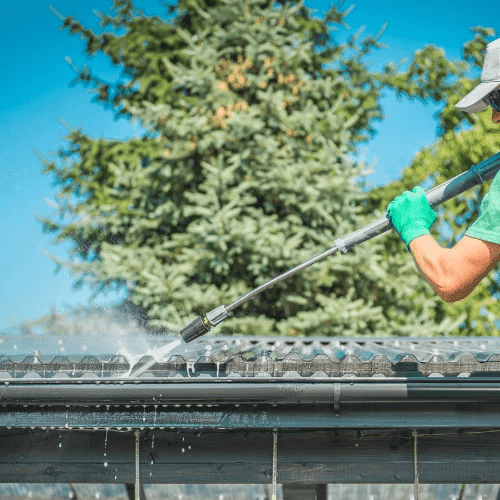 Nettoyage des gouttières