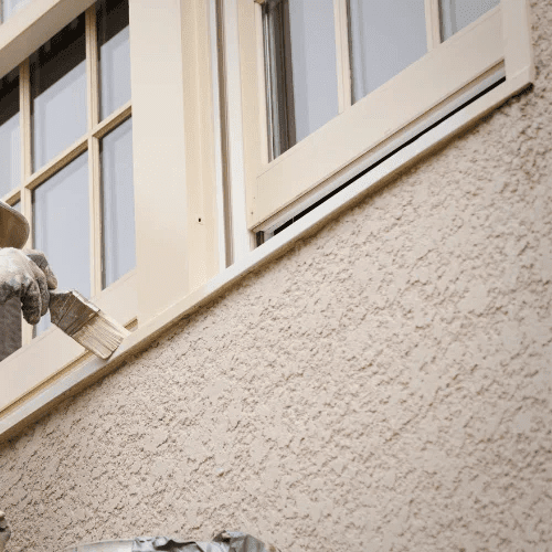 Peinture sur menuiserie extérieure